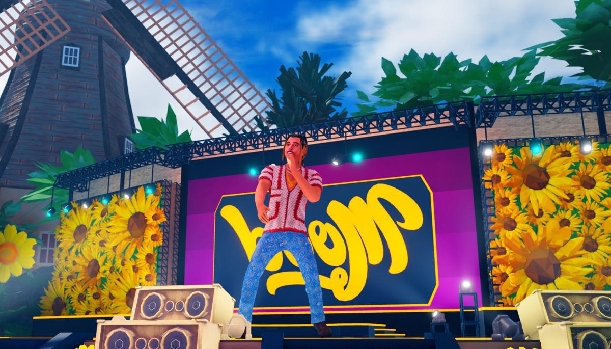 Roblox and Sony unveil 24kGoldn virtual concert